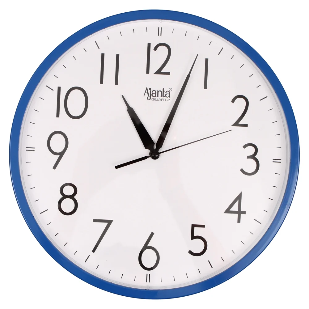 Ajanta Quartz Simple Wall Clock 4007- 30.2x30.2x4.2 cm