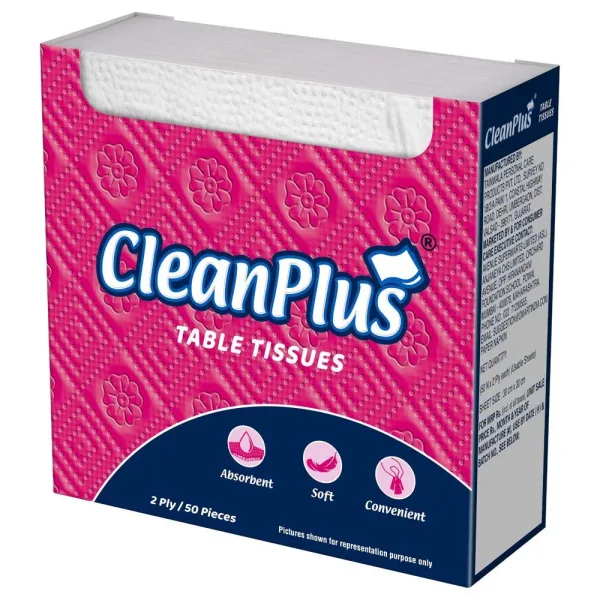 CleanPlus Table Tissues