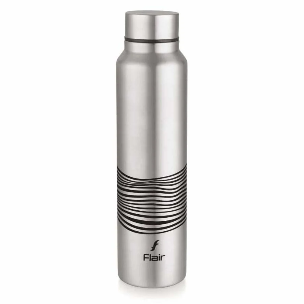 Flair 02 Stainless Steel Water Bottle (970 ml) - Silver