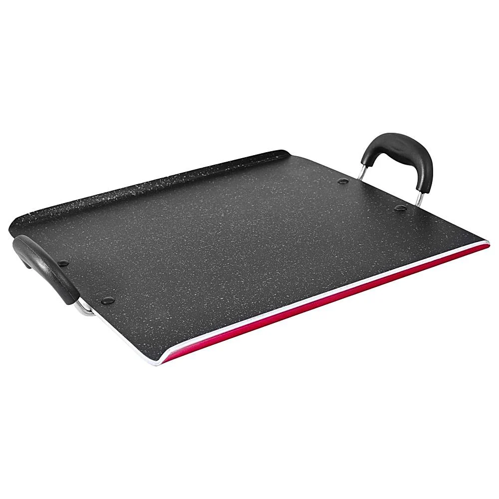 KYYTE Non - Stick Aluminium Granite Patri Tawa - Red