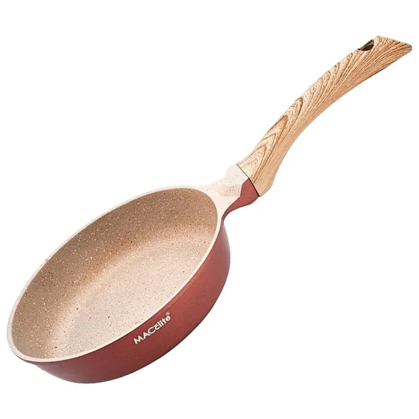 Macclite Non-Stick PDC Granite Induction Butter Scotch Frying Pan - Beige