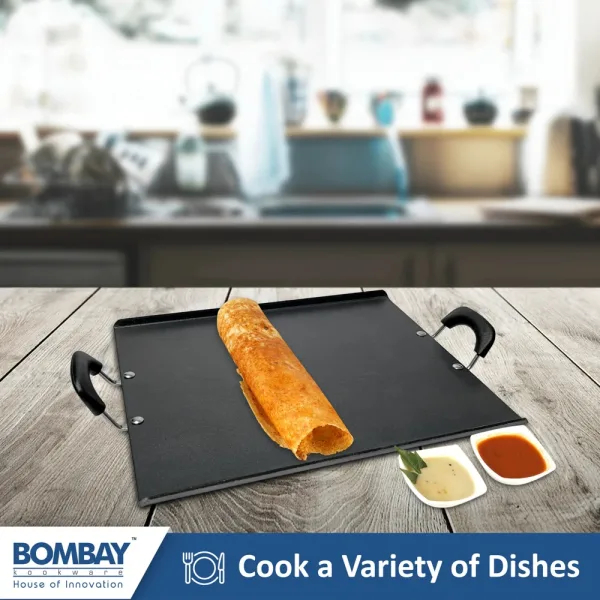 Bombay Kookware Non-Stick Patri Tawa - Grey