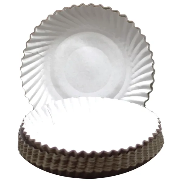 Richbond Disposables Paper Plate White - 8 Inches