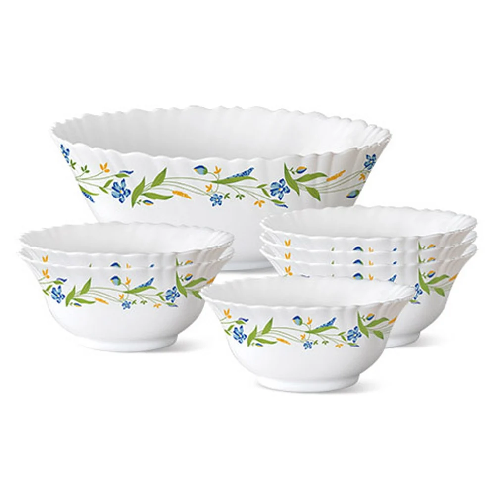 Larah By Borosil Pudding Set Cripper (7 Pieces)