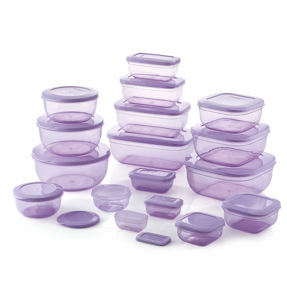 Mastercook Malta Multipurpose Storage Container - Purple (17 Pieces)