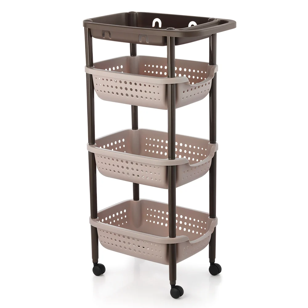 Mastercook Mexico 4 Layer Storage Rack - Beige