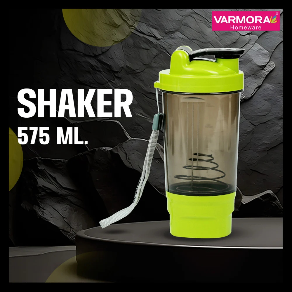 Varmora Shaker Bottle - Green (575 ml)
