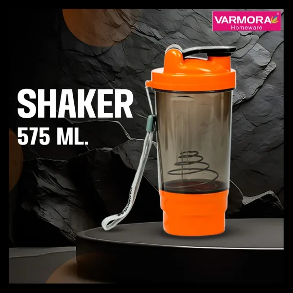 Varmora Shaker Bottle - Orange (575 ml)