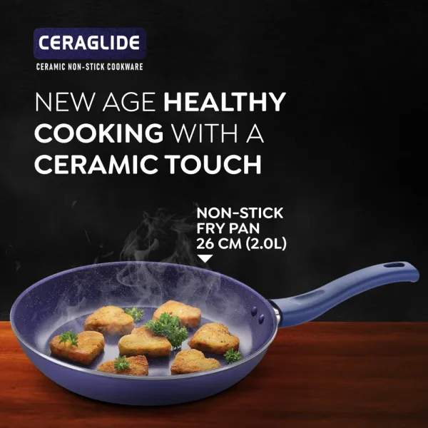 Prestige Ceraglide Frypan - Aluminium (26 cm)