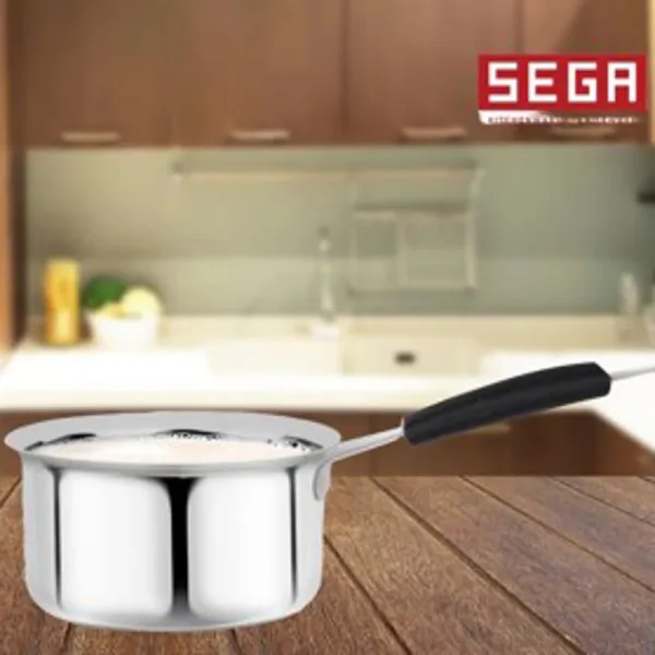 SEGA Stainless Steel Saucepan (Size - 11)