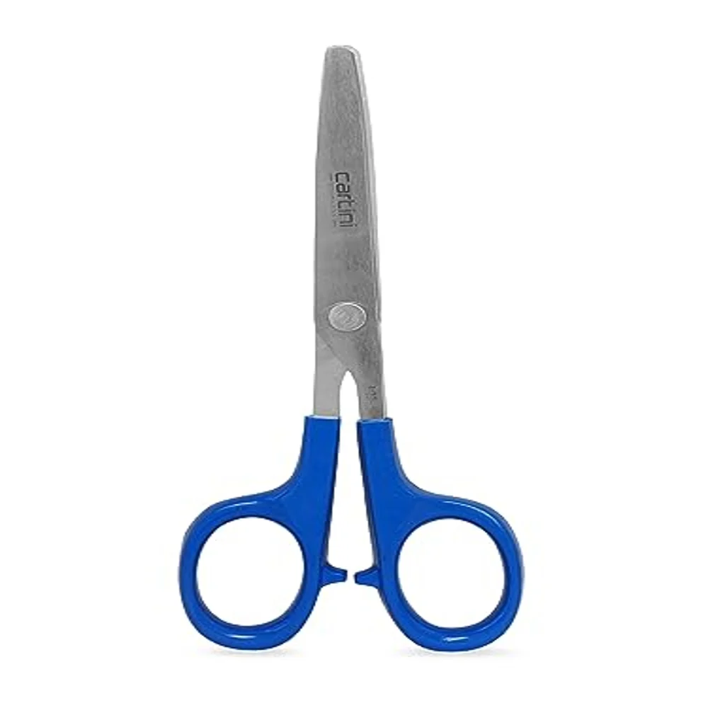 Godrej Cartini Safety Scissors - Blue