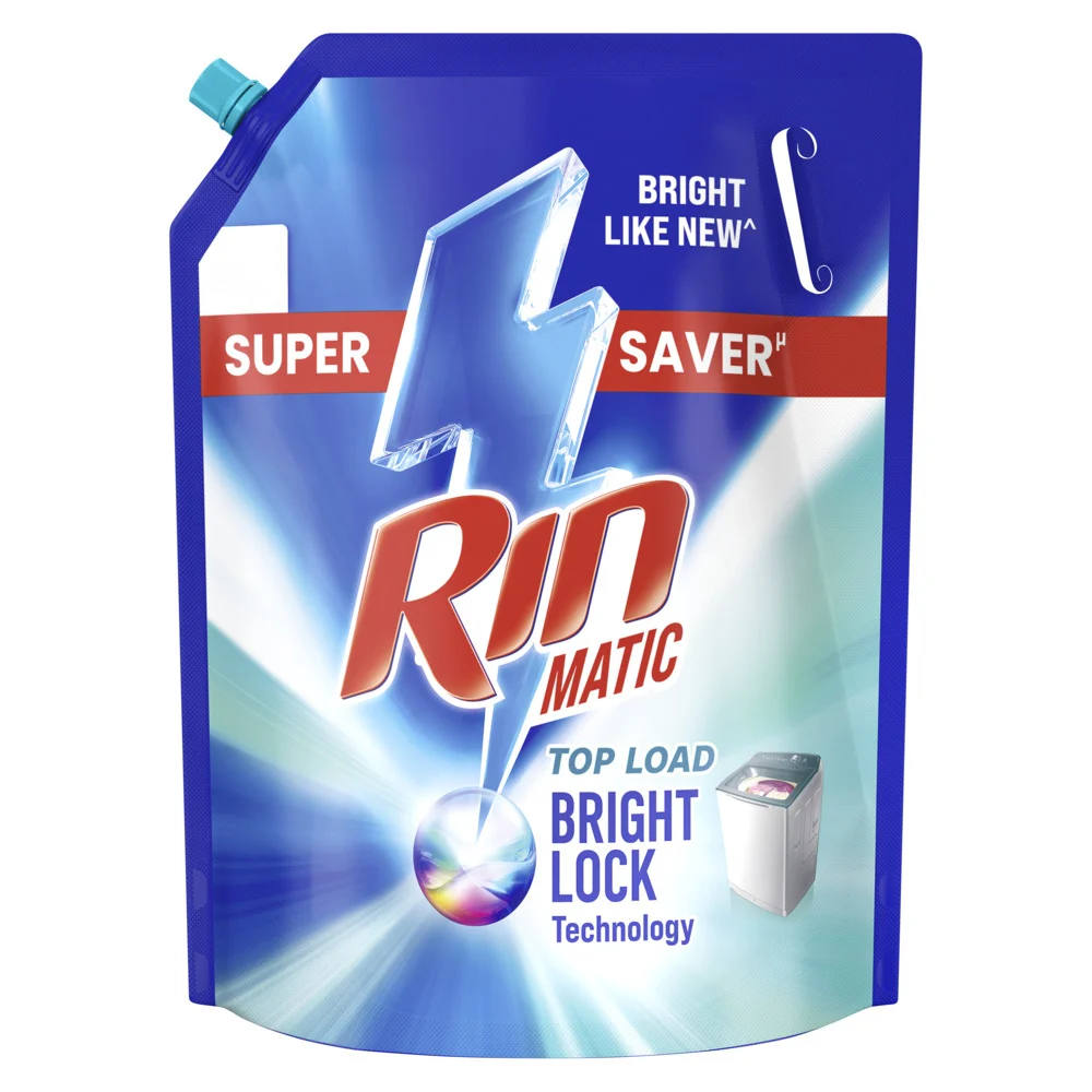 Rin Matic Bright Lock Liquid Detergent - Top Load