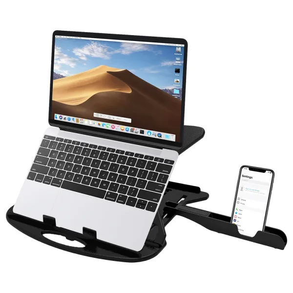 Striff Adjustable Patented Riser Laptop Stand - Black