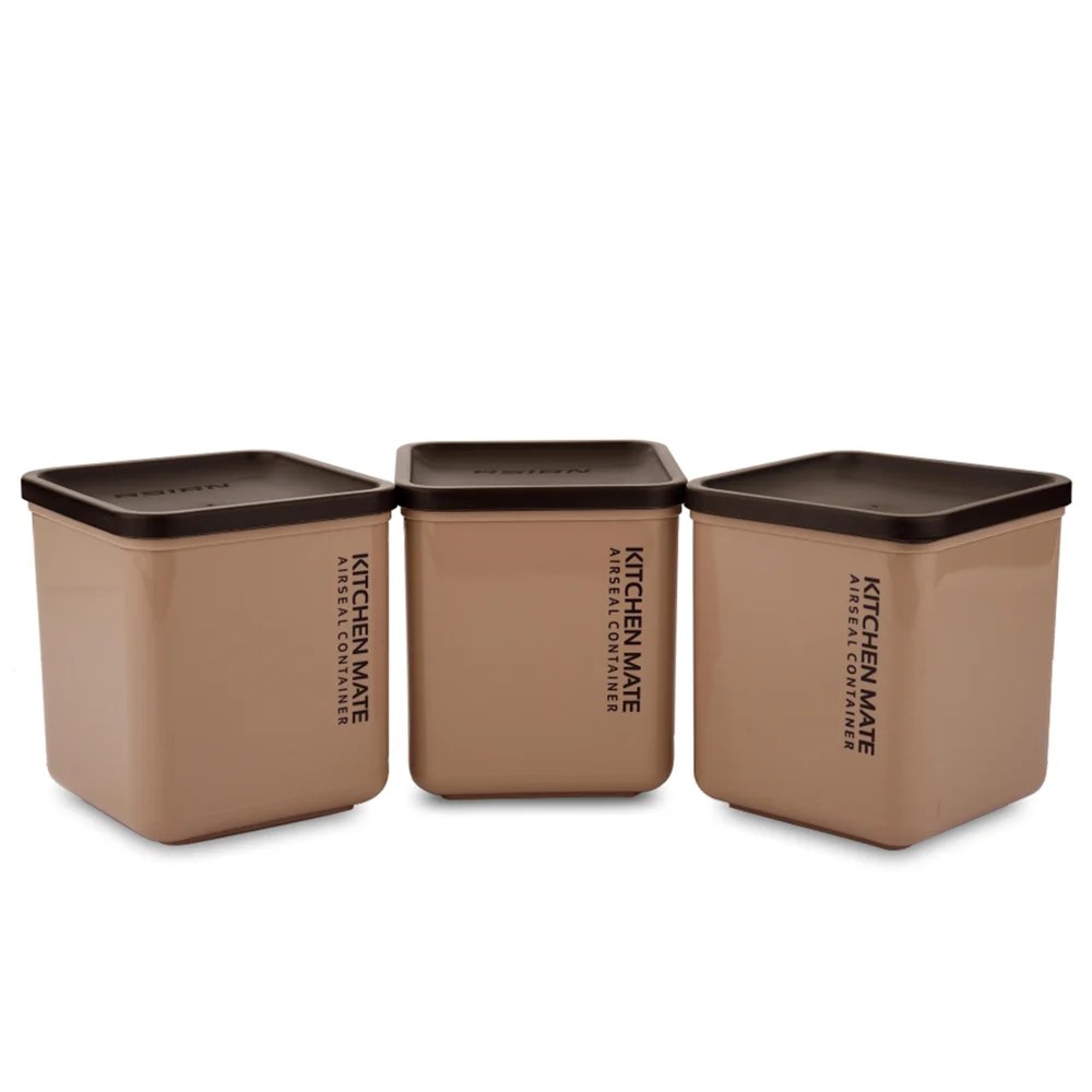 Asian Kitchen Mate Airseal Container (Brown) - 1.3 Liter