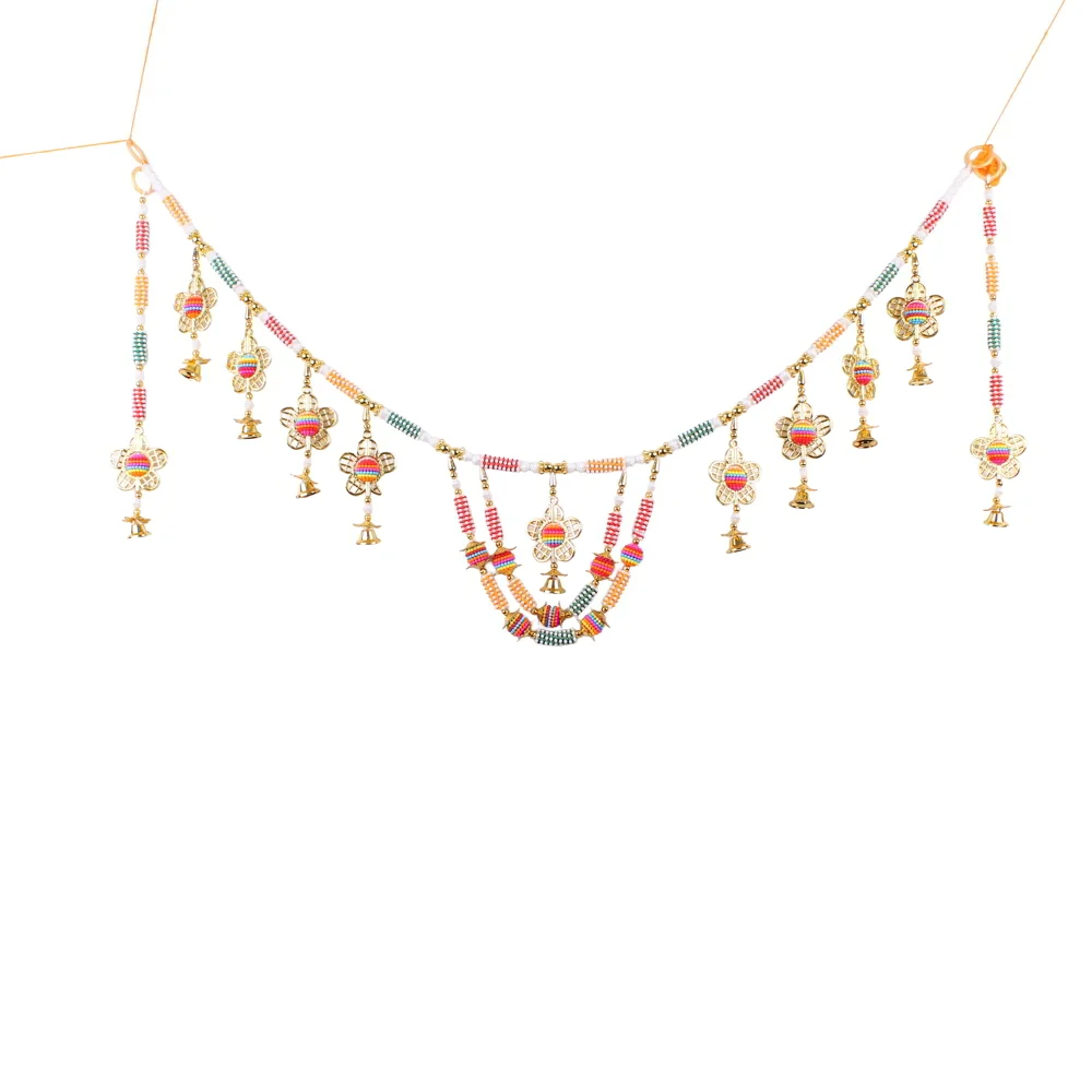 Decorative Multi Color Bid Toran