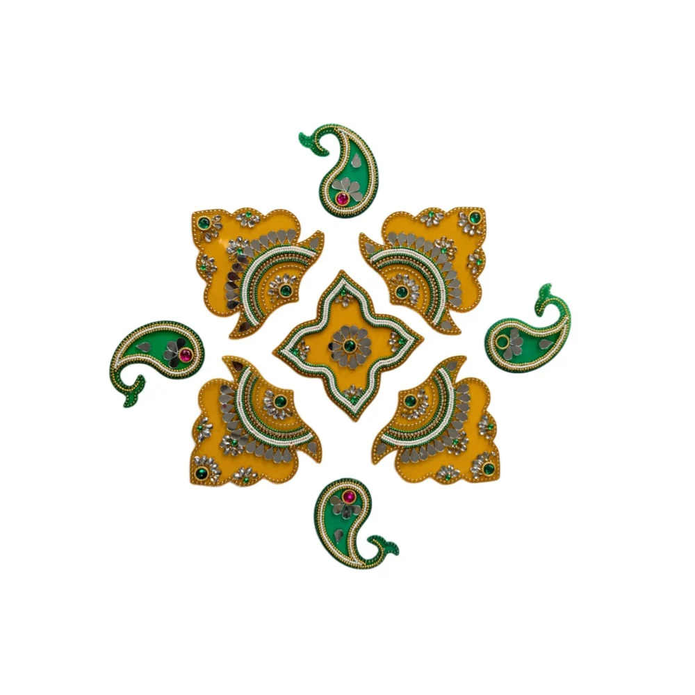 Acrylic Big Rangoli D1
