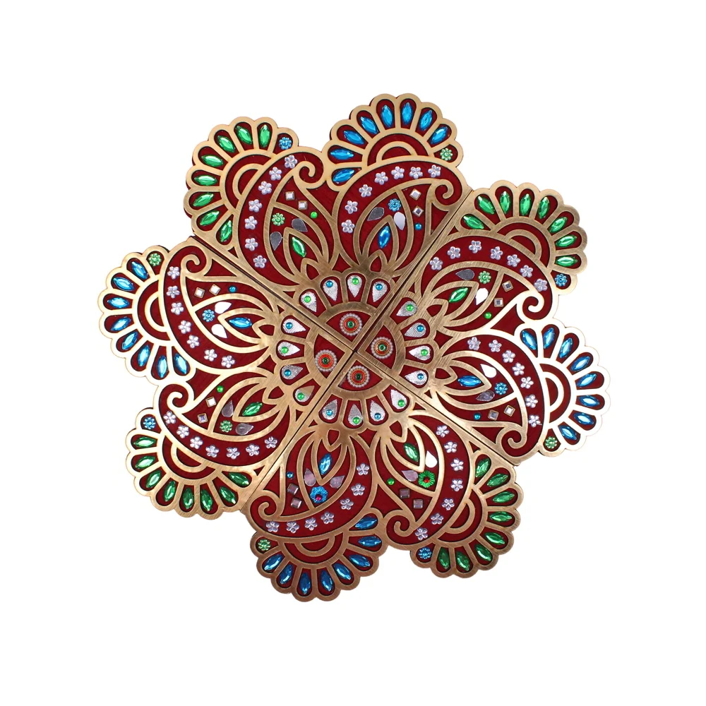 MDF Decorative Mayuri Rangoli