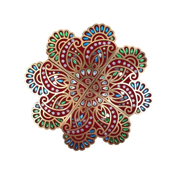 MDF Decorative Mayuri Rangoli