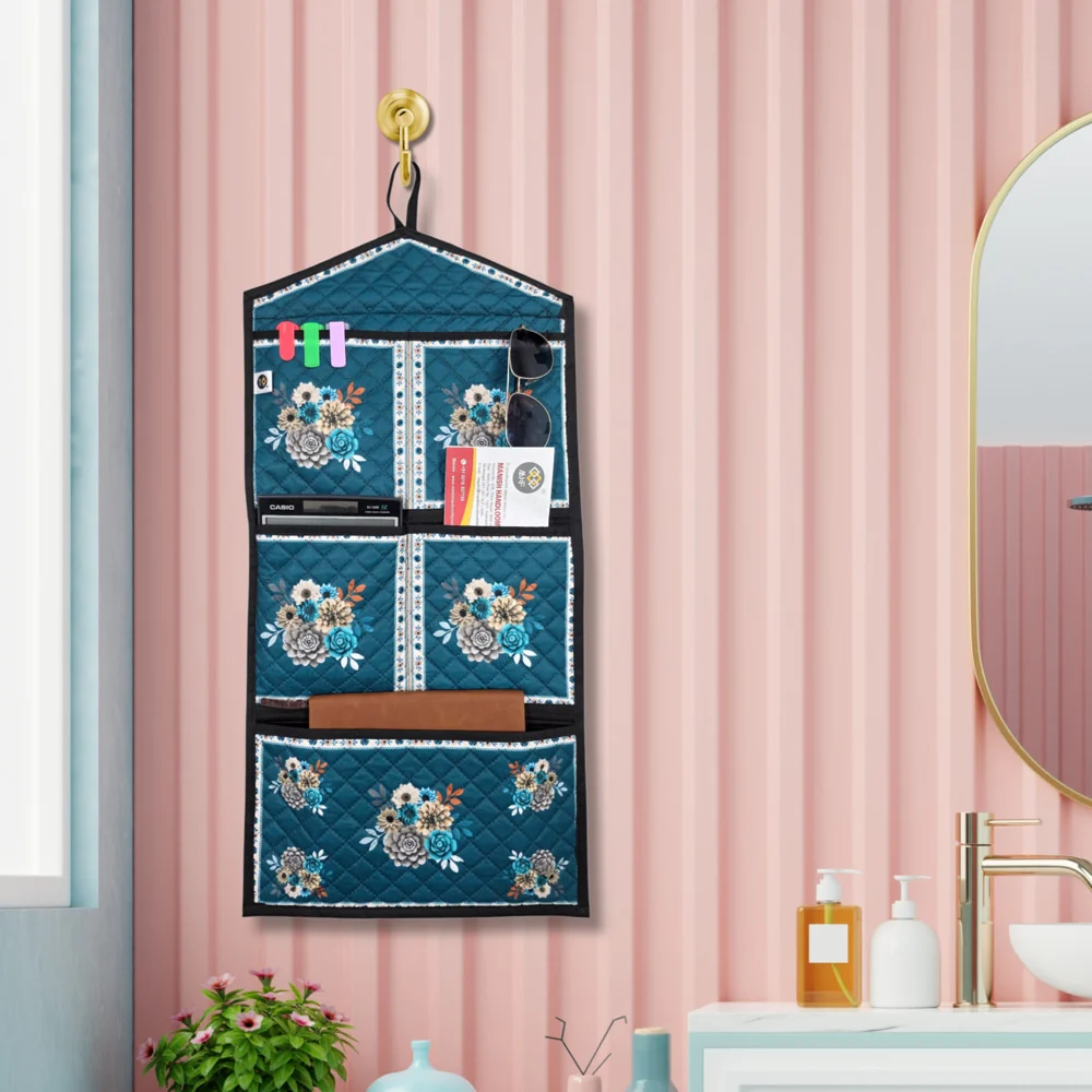 MHF Lotus Wall Hanging 03 - Aqua