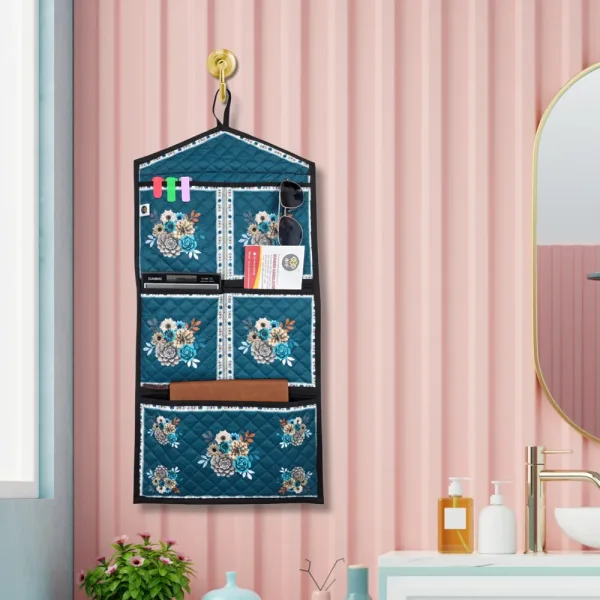 MHF Lotus Wall Hanging 03 - Aqua