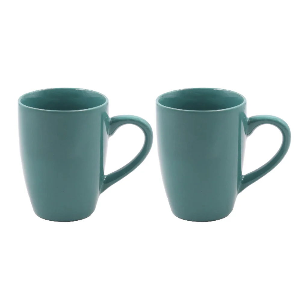 Yamasin Supreme Ceramic Mug (Green) - Set Of 2