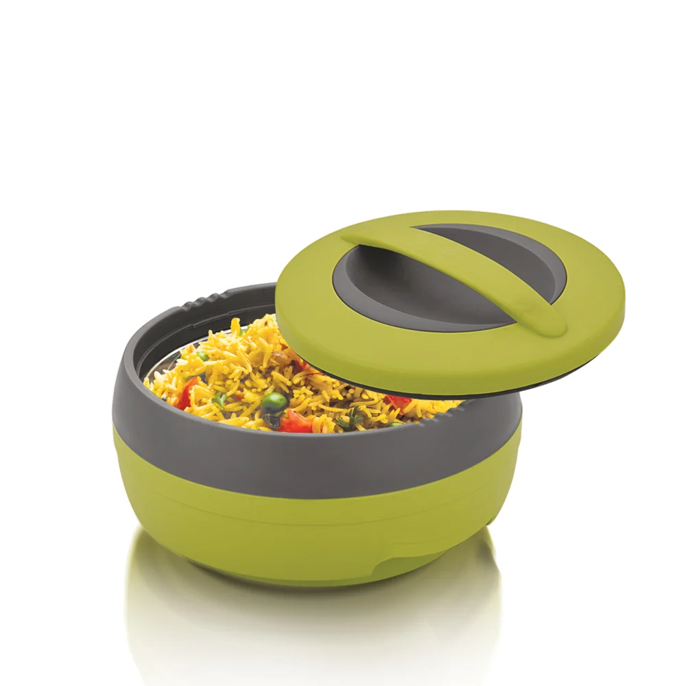 Asian Cosmos Insulated Casserole (Green) - 1250 ml