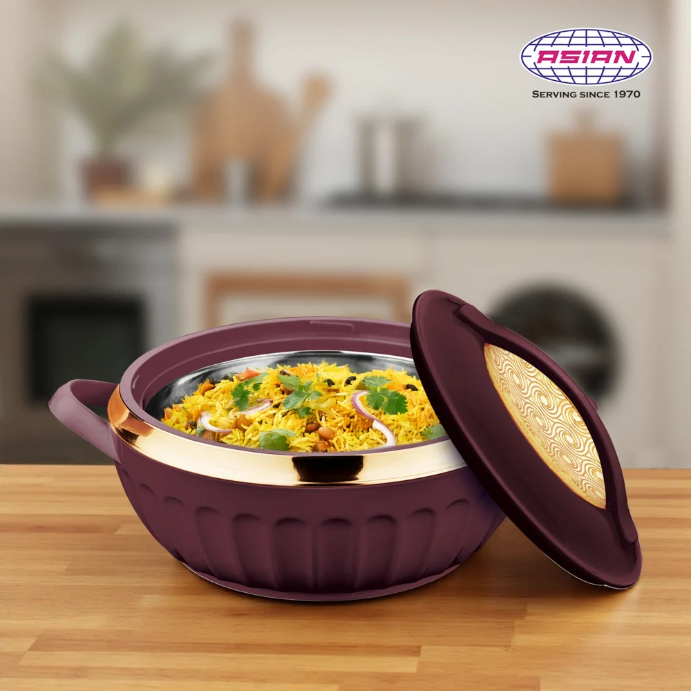 Asian Dignity Casserole (Maroon) - 1500 ml