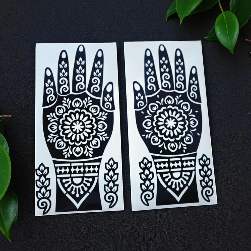 House Of Festival Mhendi Design Sticker Pack Of 2