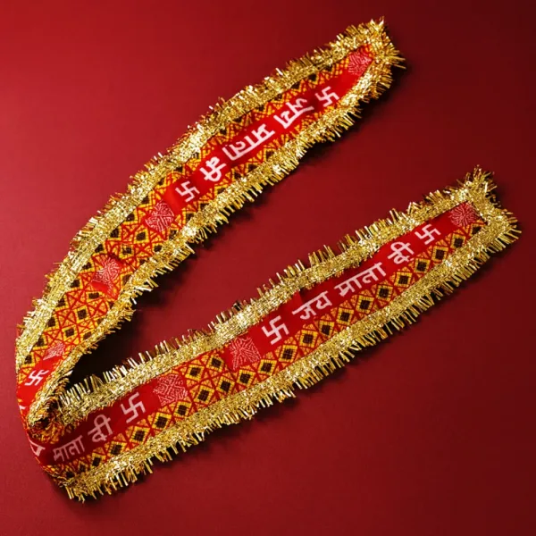 House Of Festival Mata Ki Chunri 95 X 7 cm Pack Of 6