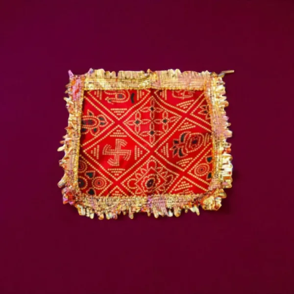 House Of Festival Mata Ki Chunri 13 X 13 cm Pack Of 2