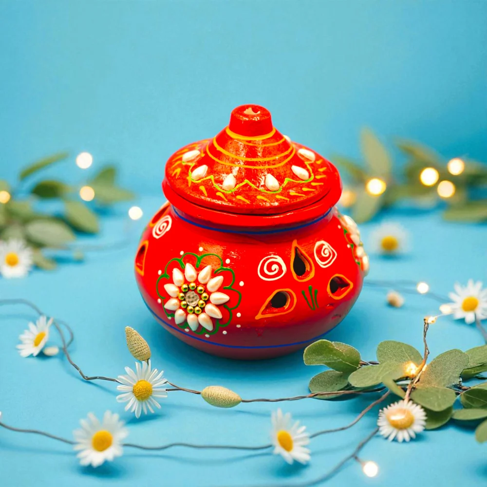House Of Festival Garba Pot 7 X 6 ( D2 )