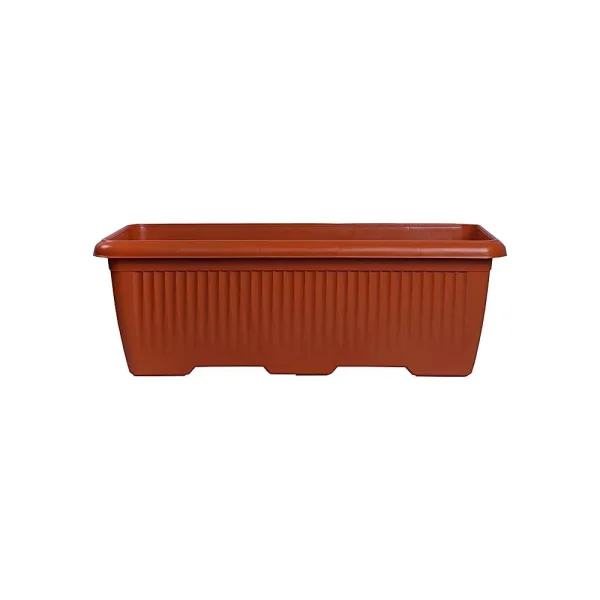 Krish Window Planter (8 Inch) - Brown