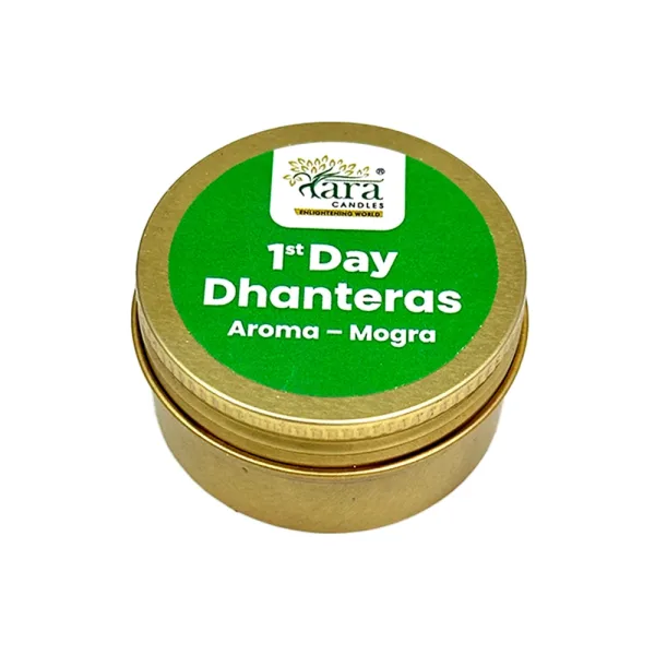 Tara Candles Tin Scented Candle (Diwali Collection) - Pack of 5
