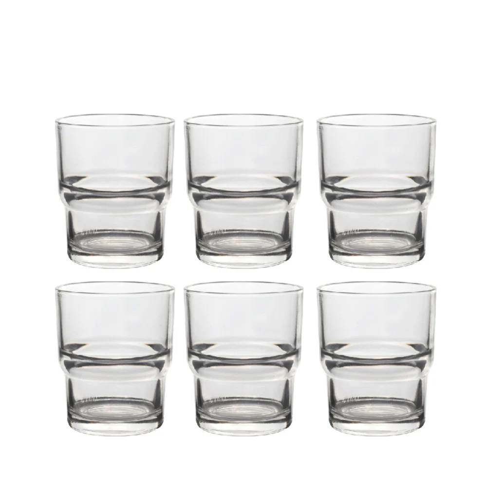 Sanjeev Kapoor Stack Juice Glass (185 ml) - Set Of 6