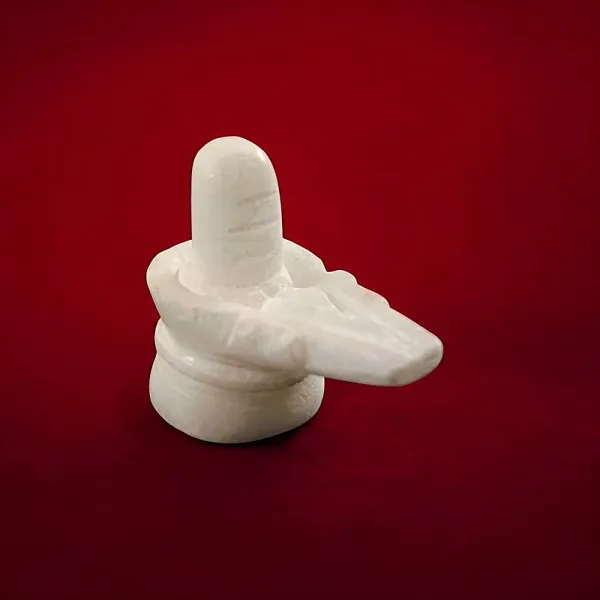 House Of Festivals White Marble Shivling