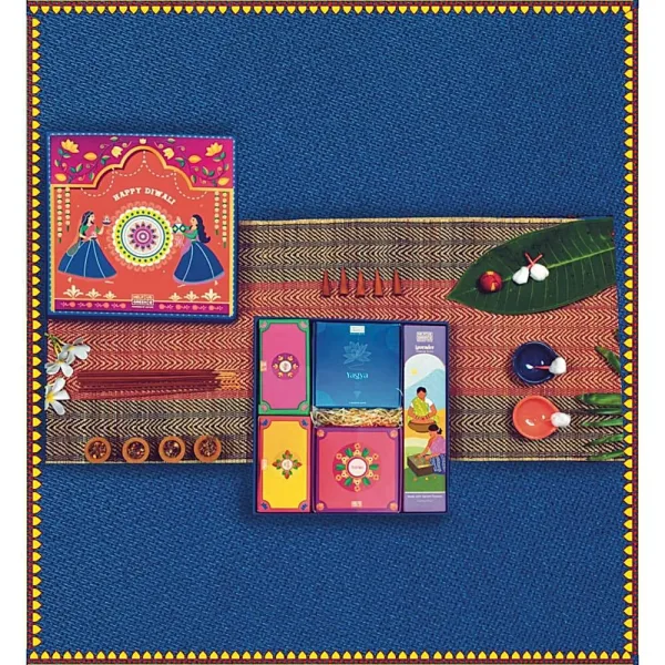 Help Us Green Pooja Essentials Eco Friendly Gift Box