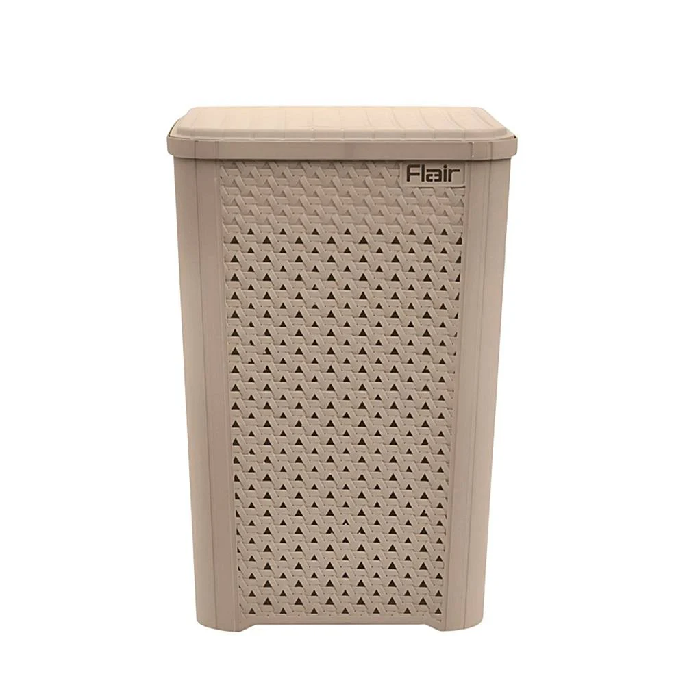 Flair Laundry Basket (Beige) 64 L
