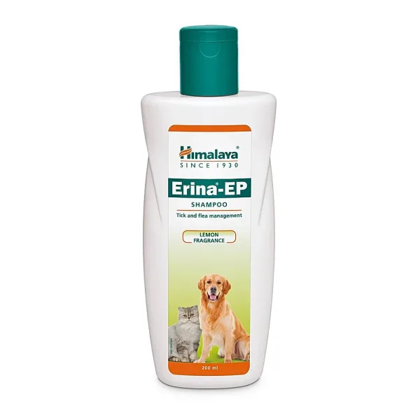 Himalaya Erina-EP Shampoo for Dog & Cat - Lemon Fragrance