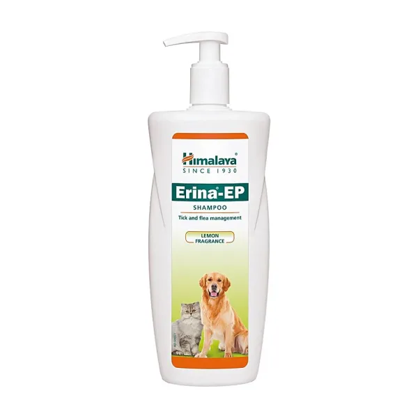 Himalaya Erina EP Shampoo for Dog & Cat - Lemon Fragrance