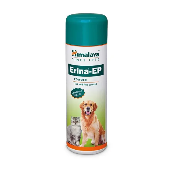 Himalaya Erina EP Powder for Dog & Cat - Sandalwood Fragrance
