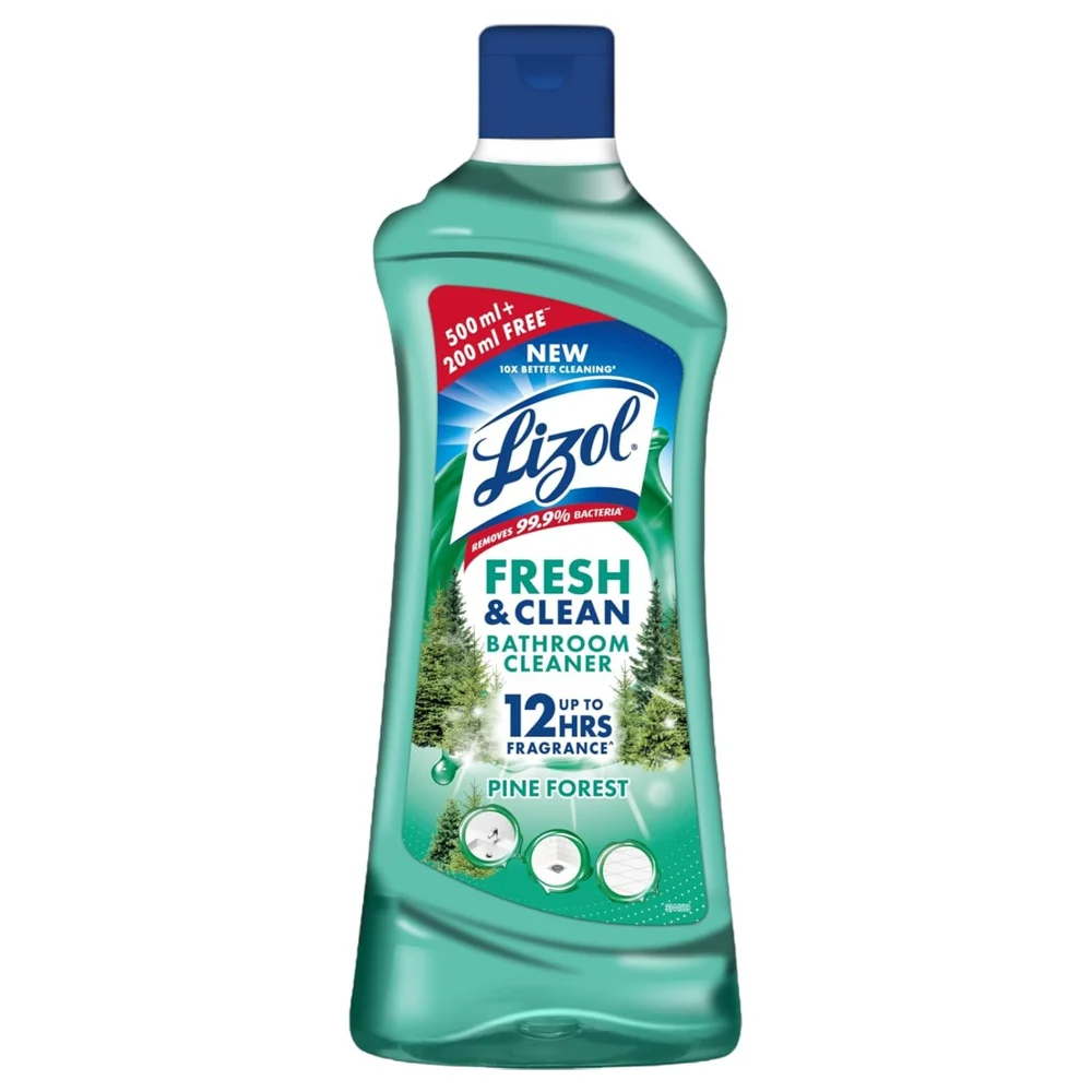 Lizol Pine Forest Fresh & Clean Bathroom Cleaner