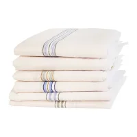 No Fuss Gent's Hanky - White