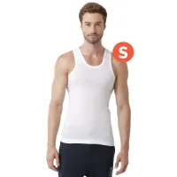 Rupa Frontline Round Neck Men's Vest - White