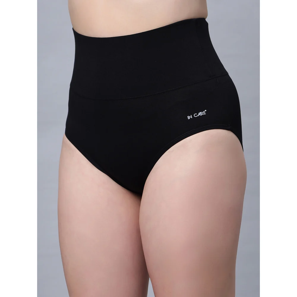 In Shape Women's Shapewear Panties (Black) - 90 cm
