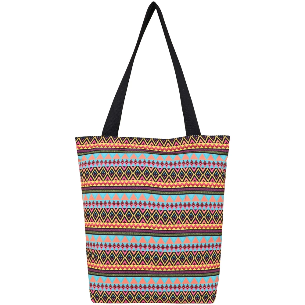 Sabhyata Geometric 1 Design Tote Bag (ST150-12)