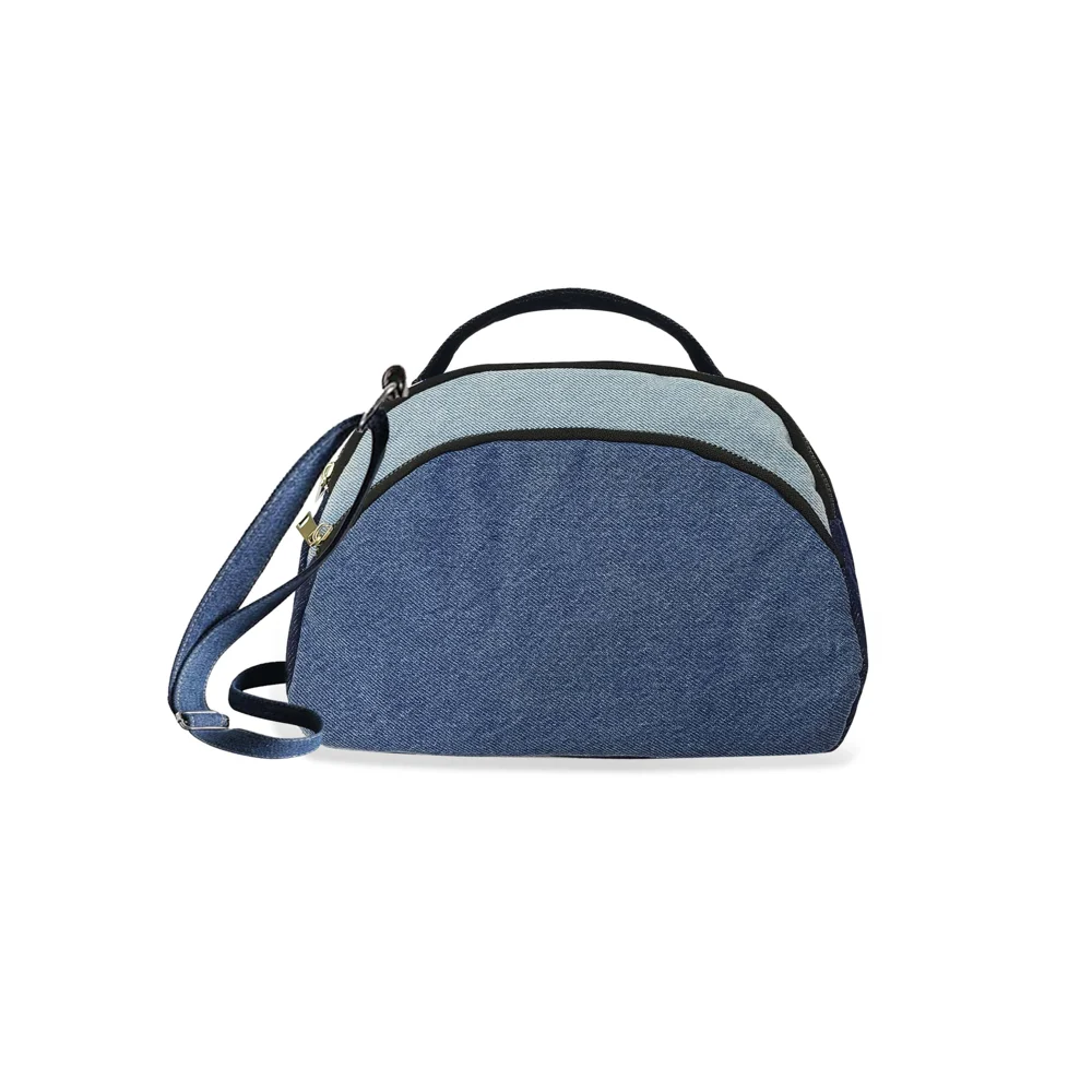 The Purani Jeans Boho Blues Handbag - Blue