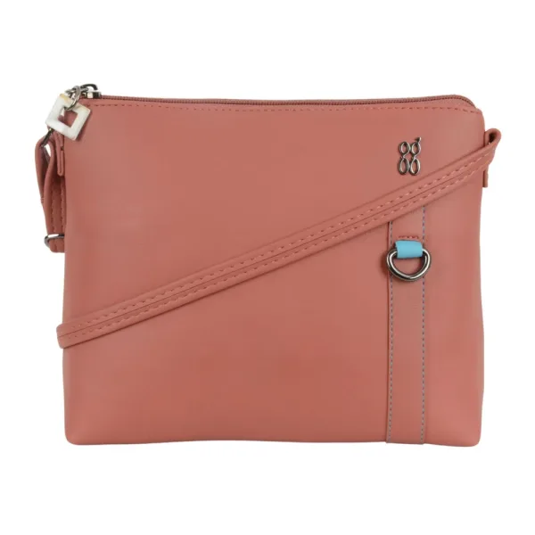 GG by Baggit Lpxe Burke D E Dingo Sling Bag (Carrot Pink)