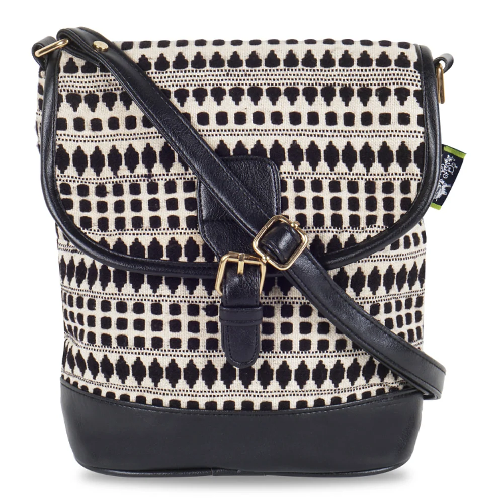 Kanvas Katha Sling Bag (KKRJQ051) - Multicolour