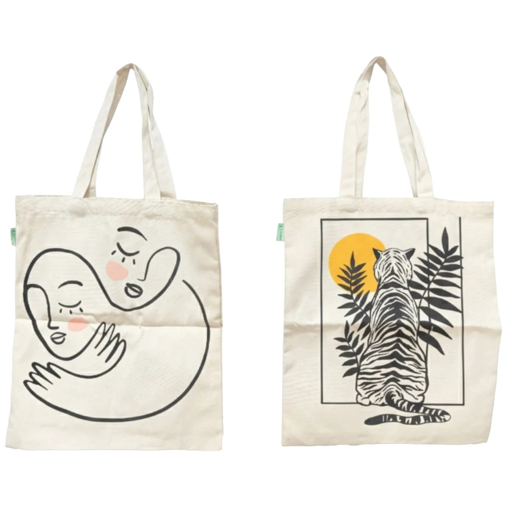 Go Green Tote Bag (CB06/12-8) Set of 2
