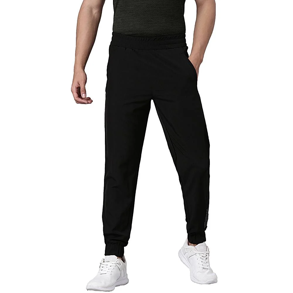 Rupa Bumchums Athletix Joggers Track Pant for Men - Black (XXL)